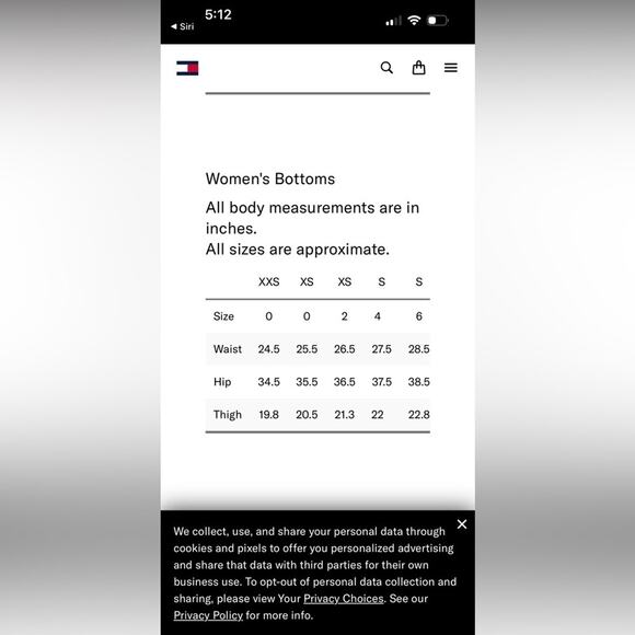 Tommy Hilfiger Womens Hipster Boot Denim Blue Jeans 27 Bootcut Cowgirl Western - Picture 6 of 6